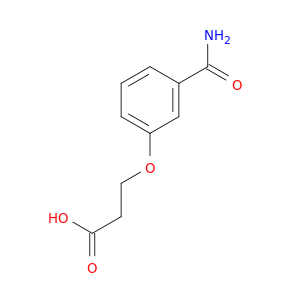 3-(3-Carbamoylphenoxy)propanoic Acid