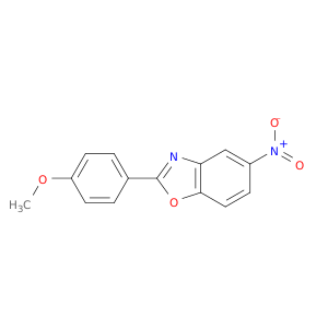 Benzoxazole, 2-(4-methoxyphenyl)-5-nitro-