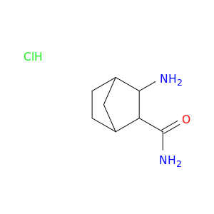 3-aminobicyclo[2.2.1]heptane-2-carboxamide hydrochloride