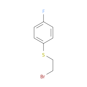 1-[(2-Bromoethyl)sulfanyl]-4-fluorobenzene
