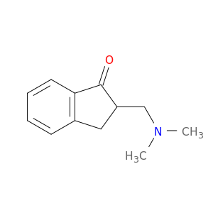 1H-Inden-1-one, 2-[(dimethylamino)methyl]-2,3-dihydro-