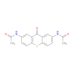 Acetamide, N,N'-(9-oxo-9H-thioxanthene-2,7-diyl)bis-