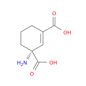 1-Cyclohexene-1,3-dicarboxylic acid, 3-amino-, (R)-
