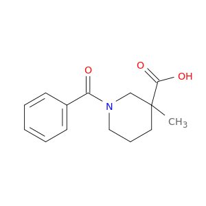 1-Benzoyl-3-methylpiperidine-3-carboxylic Acid