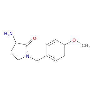3-amino-1-[(4-methoxyphenyl)methyl]pyrrolidin-2-one