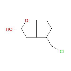 2H-Cyclopenta[b]furan-2-ol, 4-(chloromethyl)hexahydro-