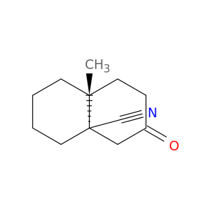 4a(2H)-Naphthalenecarbonitrile, octahydro-8a-methyl-3-oxo-, cis-