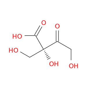 Butanoic acid, 2,4-dihydroxy-2-(hydroxymethyl)-3-oxo-, (2S)-
