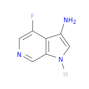 4-氟-1H-吡咯[2,3-C]吡啶-3-胺