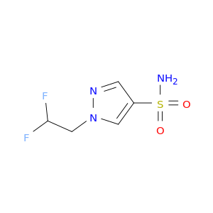 1-(2,2-difluoroethyl)-1H-pyrazole-4-sulfonamide