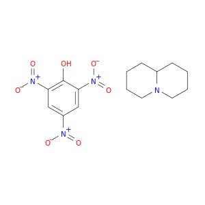 2,3,4,5,6,7,8,8a-Octahydro-1H-quinolizine; 2,4,6-trinitrophenol