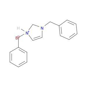 1H-Imidazolium, 1,3-bis(phenylmethyl)-, bromide