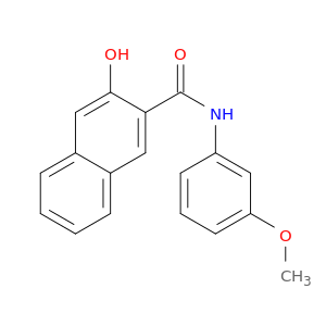 3-羟基-N-(3-甲氧基苯基)-2-萘甲酰胺