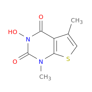 Thieno[2,3-d]pyrimidine-2,4(1H,3H)-dione, 3-hydroxy-1,5-dimethyl-