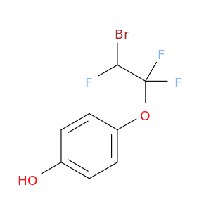 Phenol, 4-(2-bromo-1,1,2-trifluoroethoxy)-