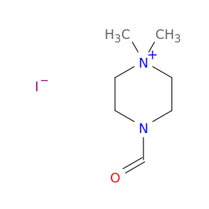 Piperazinium, 4-formyl-1,1-dimethyl-, iodide
