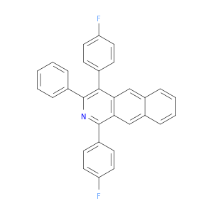Benz[g]isoquinoline, 1,4-bis(4-fluorophenyl)-3-phenyl-