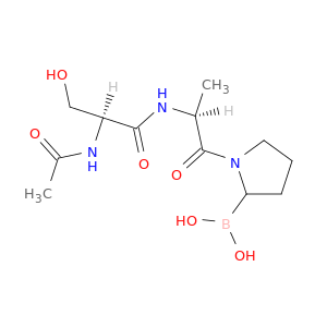 Boronic acid, B-[1-(N-acetyl-L-seryl-L-alanyl)-2-pyrrolidinyl]-