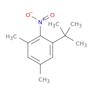 Benzene, 1-(1,1-dimethylethyl)-3,5-dimethyl-2-nitro-