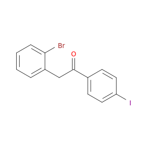 乙酮,2-(2-溴苯基)-1-(4-碘苯基)-