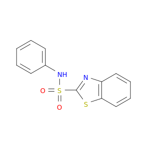2-Benzothiazolesulfonamide, N-phenyl-
