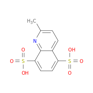 5,8-Quinolinedisulfonicacid, 2-methyl-