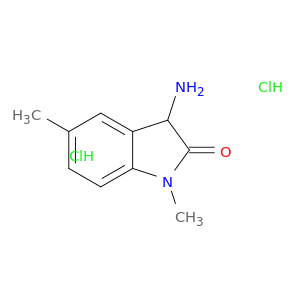 3-氨基-1,5-二甲基-2,3-二氢-1H-吲哚-2-酮二盐酸