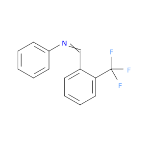 Benzenamine, N-[[2-(trifluoromethyl)phenyl]methylene]-