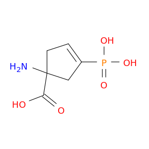 3-Cyclopentene-1-carboxylicacid, 1-amino-3-phosphono-