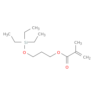 2-Propenoic acid, 2-methyl-, 3-[(triethylsilyl)oxy]propyl ester
