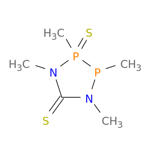 1,4,2,3-Diazadiphospholidine-5-thione, 1,2,3,4-tetramethyl-, 2-sulfide