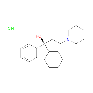 (1s)-1-cyclohexyl-1-phenyl-3-(piperidin-1-yl)propan-1-ol hydrochloride(1:1)