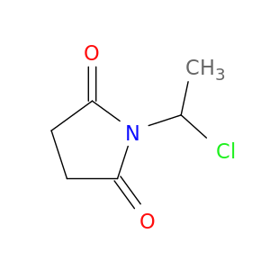 2,5-Pyrrolidinedione, 1-(1-chloroethyl)-