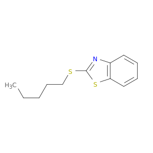 2-Pentylthiobenzothiazole