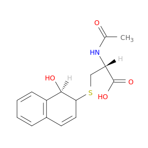 (2R)-2-acetamido-3-[[(1R)-1-hydroxy-1,2-dihydronaphthalen-2-yl]sulfanyl]propanoic acid