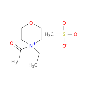 Morpholinium, 4-acetyl-4-ethyl-, methanesulfonate