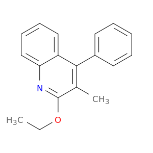 Quinoline, 2-ethoxy-3-methyl-4-phenyl-