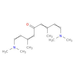1,3,6,8-Nonatetraen-5-one, 1,9-bis(dimethylamino)-3,7-dimethyl-