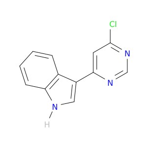 3-(6-氯-4-嘧啶基)-1H-吲哚