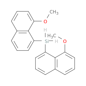 Silane, bis(8-methoxy-1-naphthalenyl)-