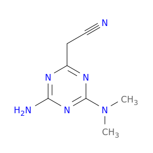 4-氨基-6-(二甲基氨基)-1,3,5-三嗪-2-乙腈