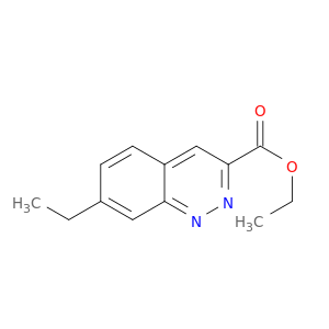 3-Cinnolinecarboxylic acid, 7-ethyl-, ethyl ester