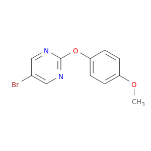 5-Bromo-2-(4-methoxyphenoxy)pyrimidine