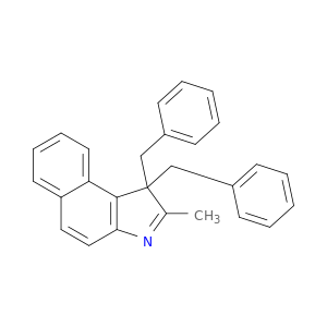 1H-Benz[e]indole, 2-methyl-1,1-bis(phenylmethyl)-