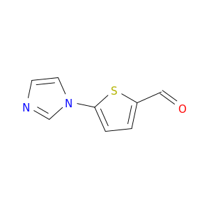 2-Thiophenecarboxaldehyde, 5-(1H-imidazol-1-yl)-