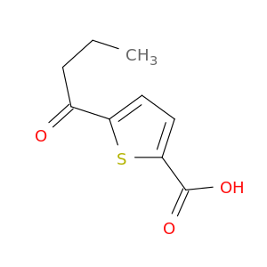 2-Thiophenecarboxylic acid, 5-(1-oxobutyl)-