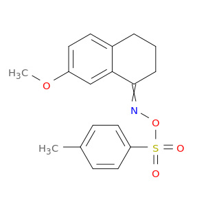 3,4-DIHYDRO-7-METHOXY-1(2H)-NAPHTHALENONE O-[(4-METHYLPHENYL)SULFONYL]OXIME