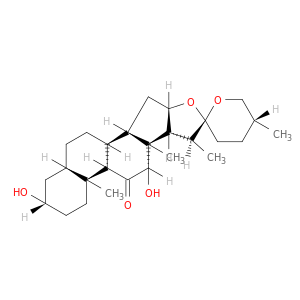 Spirostan-11-one, 3,12-dihydroxy-, (3beta,5alpha,12beta,25R)-