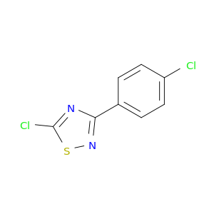 5-Chloro-3-(4-chlorophenyl)-1,2,4-thiadiazole