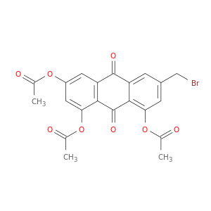 9,10-Anthracenedione, 1,3,8-tris(acetyloxy)-6-(bromomethyl)-